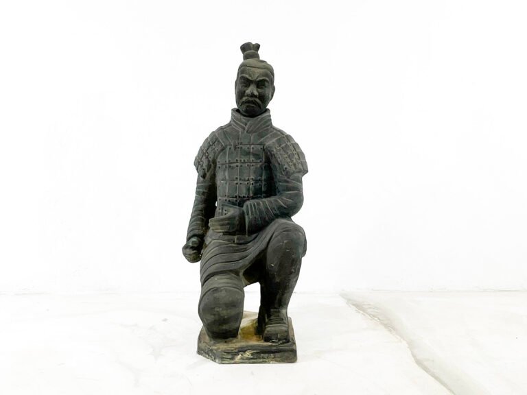 Estatua de los Guerreros de Xian tallados a mano