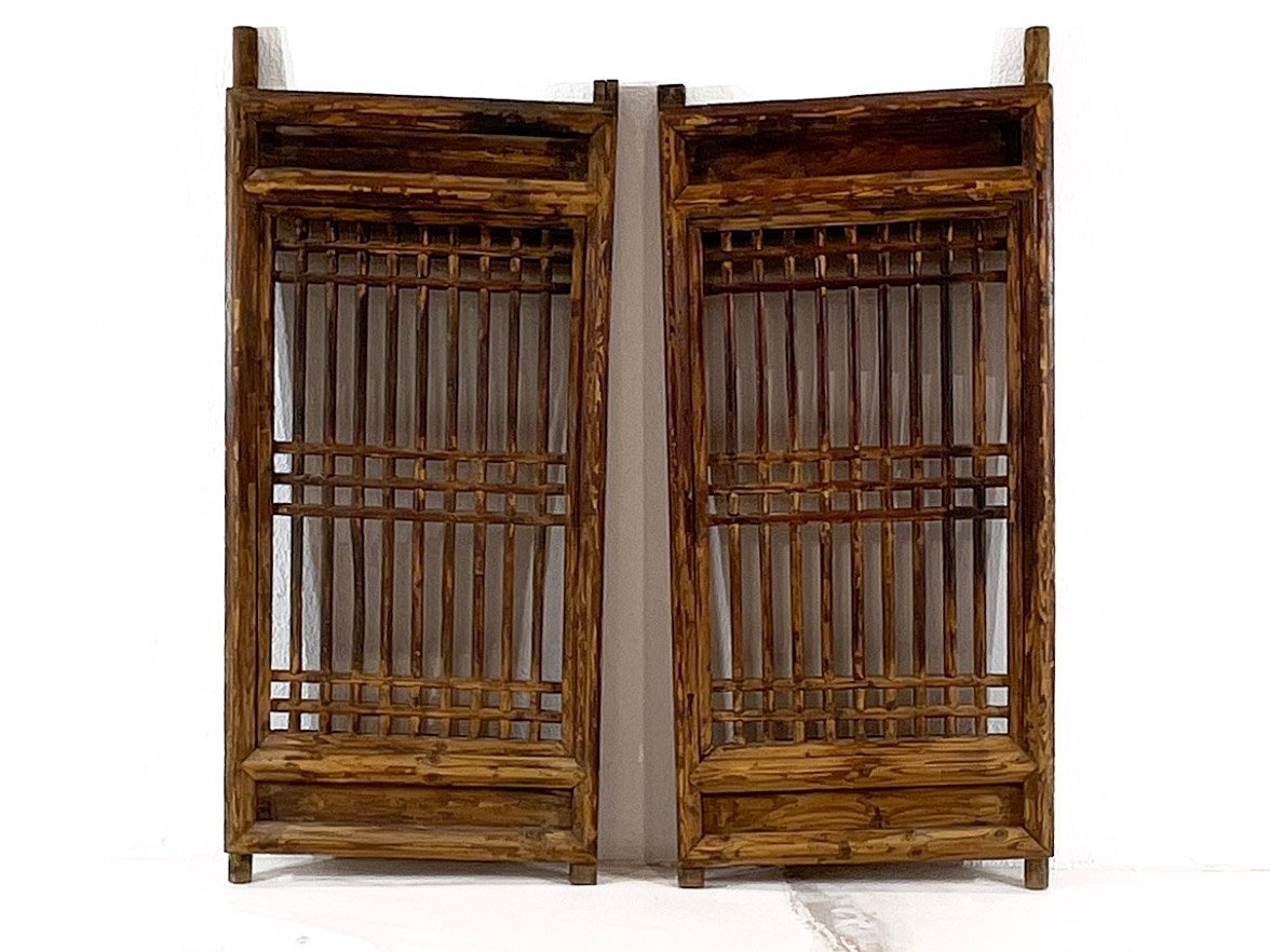 Panel de celosía ornamental.