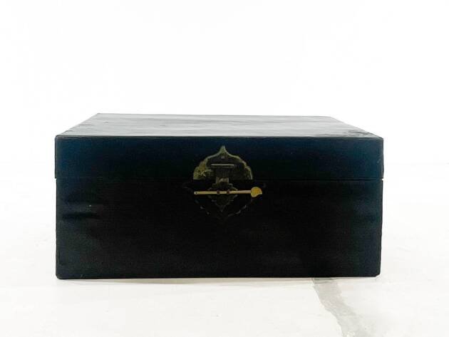 Baúl en su acabado original.